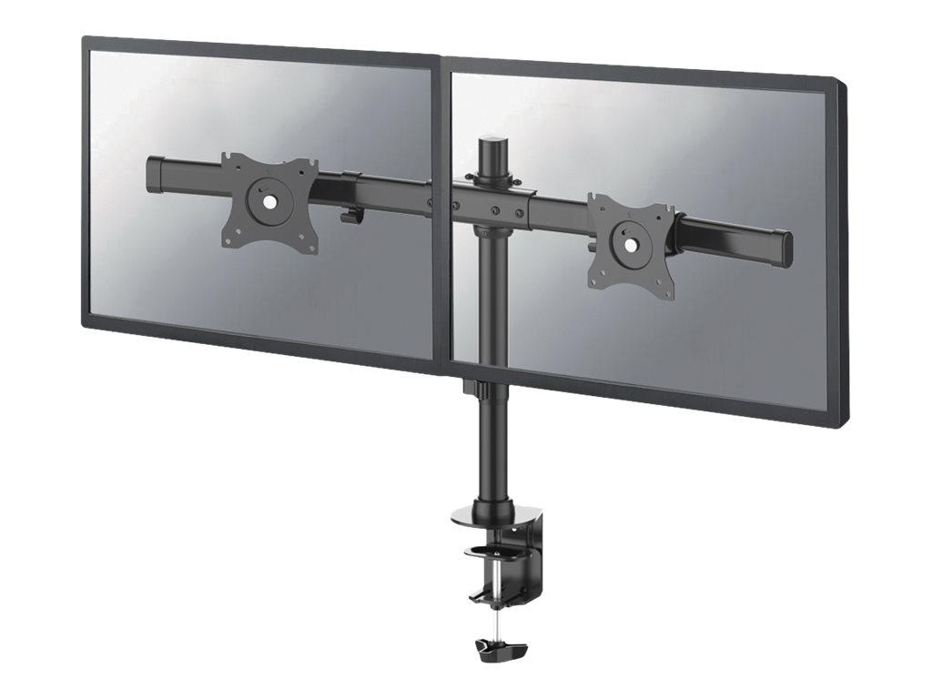 Image NEOMOUNTS BY NEWSTAR Flat Screen Desk Mount clamp/grommet Crossbar 25,4-68,6cm 