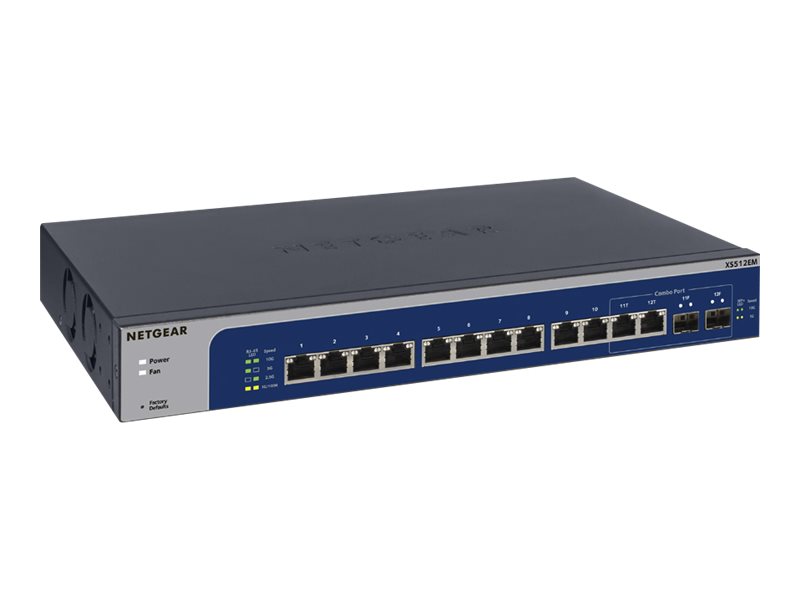 Image NETGEAR 12P.10-GB ETH SMART MGD SWITCH