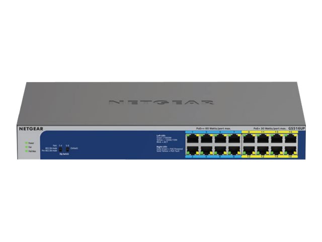 Image NETGEAR 16PT GE U60 POE++ UM SWITCH