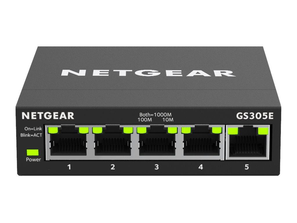 Image NETGEAR 5-Port Gigabit Ethernet Smart Managed Plus Switch für SMB Metallgehäuse