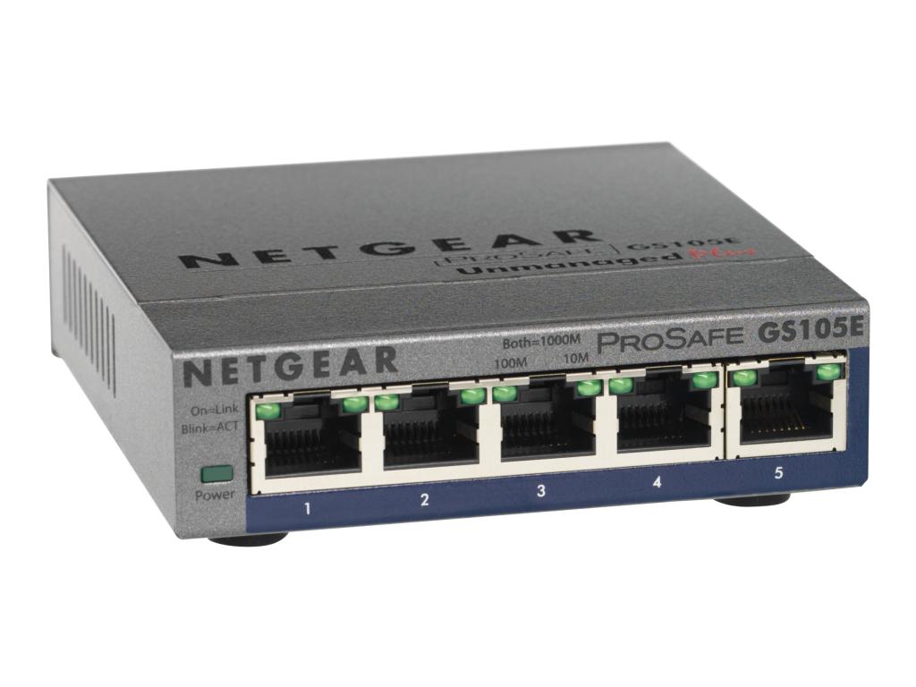 Image NETGEAR Switch / ProSafe Plus / 5x10/100/1000TX