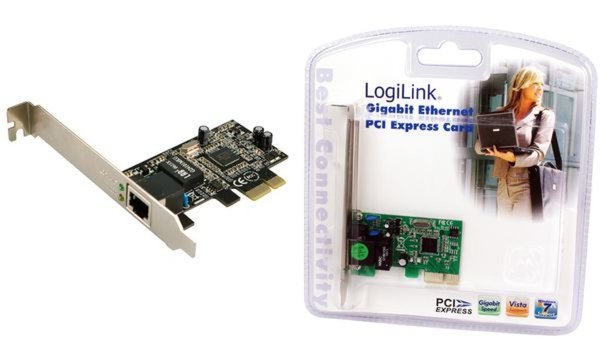 Image NET INTG LogiLink PCIE CardGigabit ret