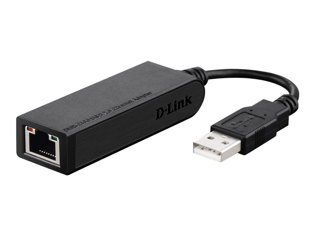 Image NIC Fast USB RJ45 10/100 (USB2.0)  WOL D-Link