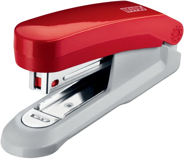 Image Heftgerät E15 rot/grau Heftleistung: 15Blatt, Klammer No.10