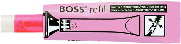 Image Nachfüllpatrone für Textmarker Stabilo Boss rosa