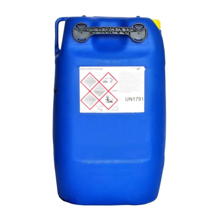 Image Natronbleichlauge ca.15%, 60-Liter-Kanister | 70 kg <br>(Chlorbleichlauge, Natriumhypochlorit) (+ Pfandgebühr Artikel 99971)