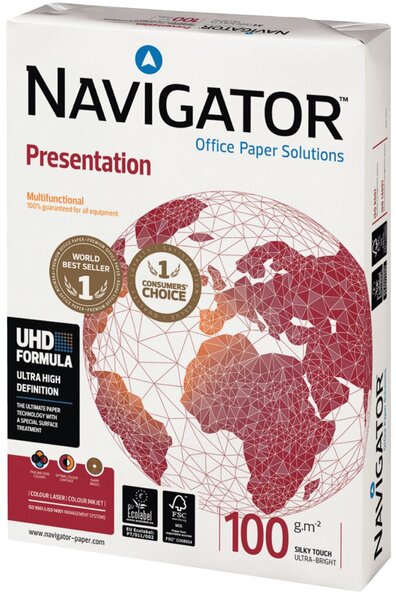 Image Navigator Presentation Kopierpapier A4 100g weiß sehr hohe Weiße