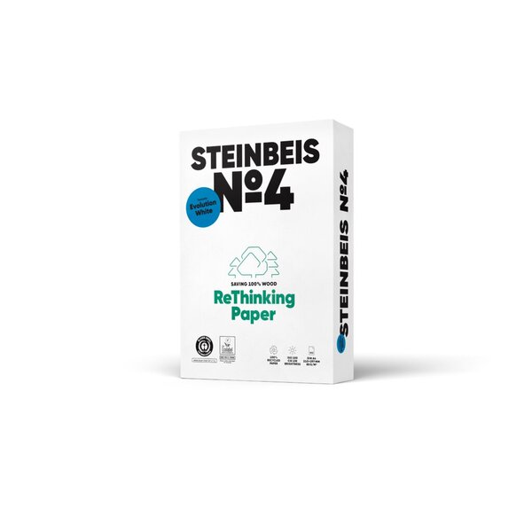 Image No. 4 Recycling Kopierpapier, A4, 80g, 100er weiße, aus 100 Altpapier