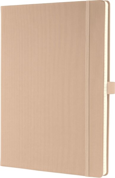Image Notizbuch Conceptum, 213x295x20mm, 80g, Hardcover, beige, kariert, 194 S.