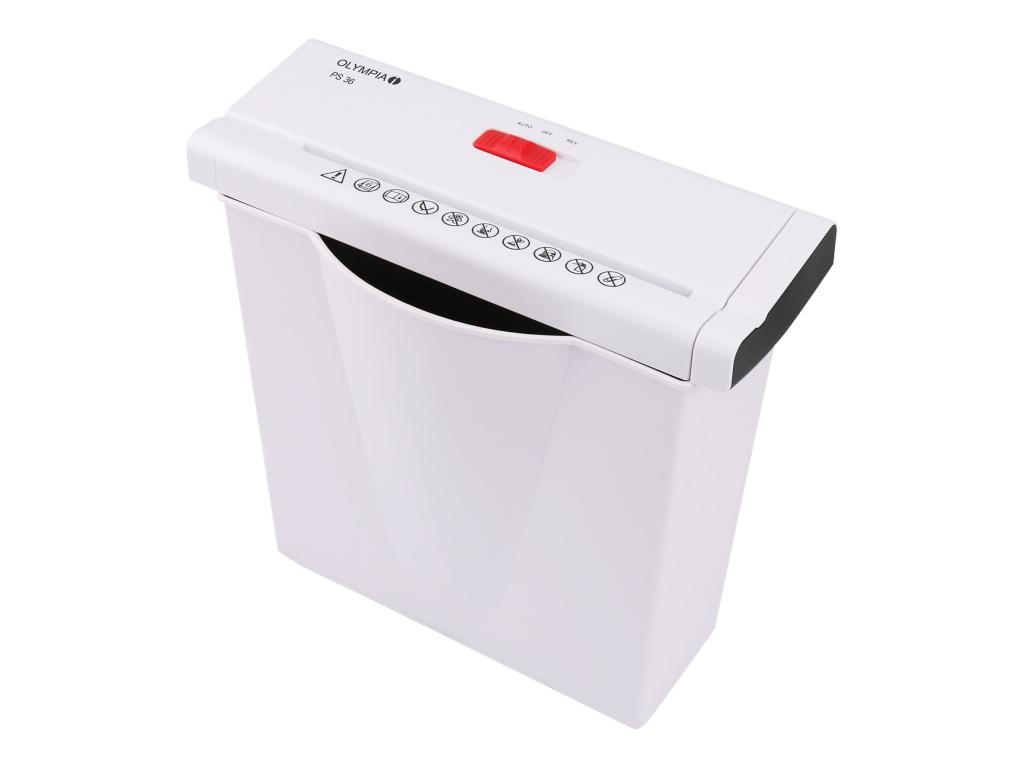 Image OLYMPIA PS 36 Aktenvernichter weiss