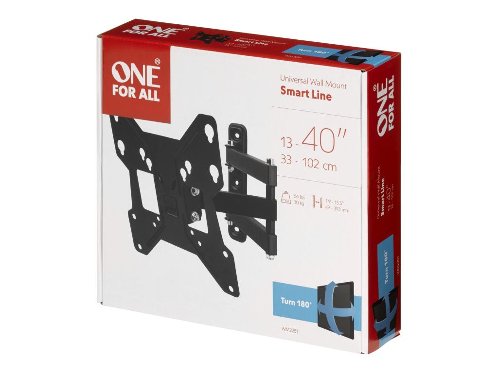 Image ONE FOR ALL WM2251 13" - 40" TV-Wandhalterung Smart Turn 180