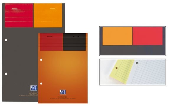 Image Oxford International Notizblock NO TEPAD, DIN A4+, liniert (5401037)