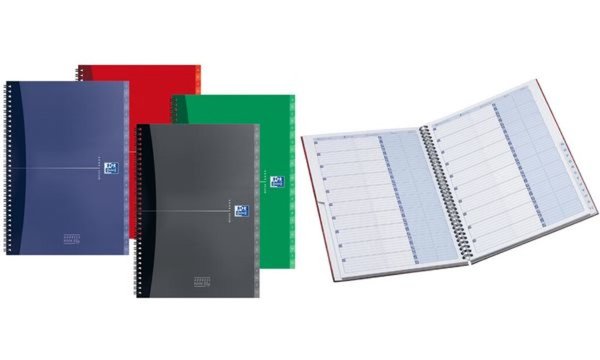 Image Oxford Office Adressbuch, DIN A5, S onderlineatur, Karton (5401052)
