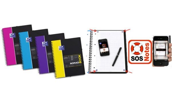 Image Oxford Studium Collegeblock NOMADB OOK, A4+, liniert (5401669)