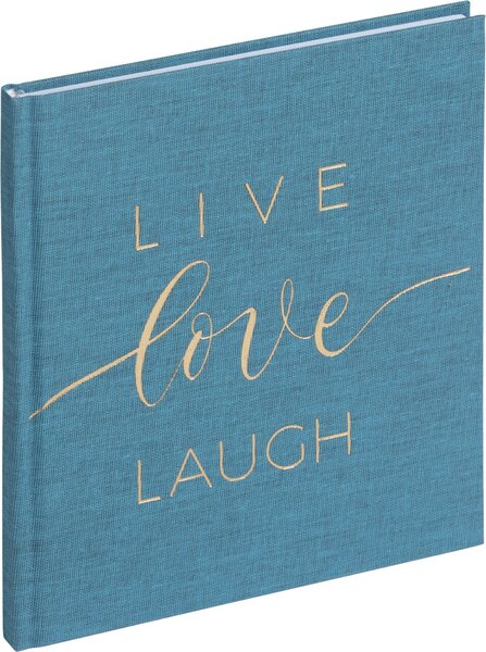 Image Notizbuch, blanko Papier, blau Feel good books live, 128 Seiten
