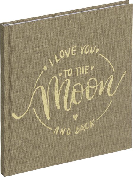Image Notizbuch, blanko Papier, braun Feel good books love, 128 Seiten