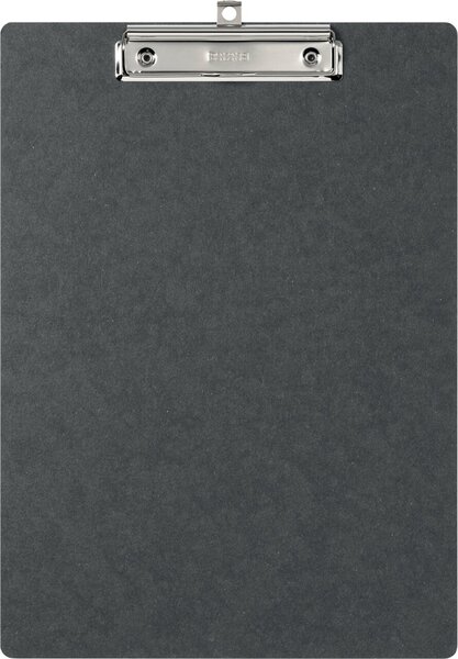 Image Klemmbrett DIN A4 Hartpappe schwarz Klemmbrett, für Dokumente im Format
