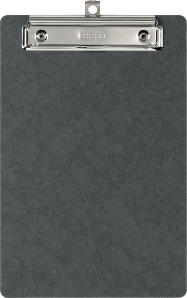 Image Klemmbrett DIN A5 Hartpappe schwarz Klemmbrett, für Dokumente im Format