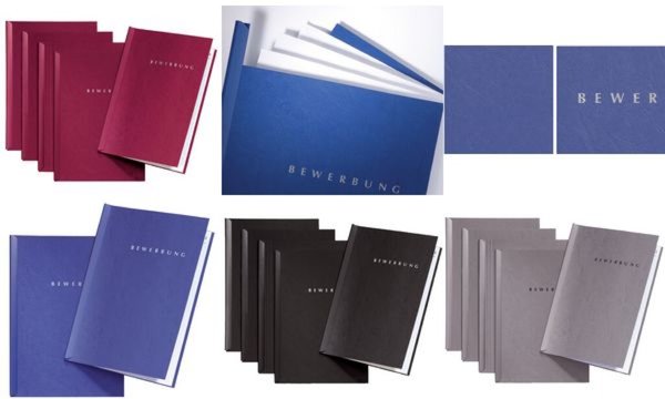 Image PAGNA Bewerbungs-Set Start, DIN A 4, blau (62200502)