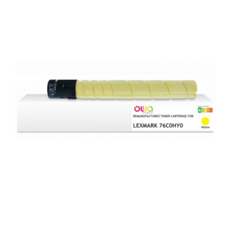 Image ARMOR OWA Toner kompatibel zu LEXMARK 76C0HY0 yellow (34.000 S.) - 34000