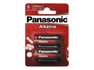 Image PANASONIC 1x2 Panasonic Alkaline Power LR 14 Baby
