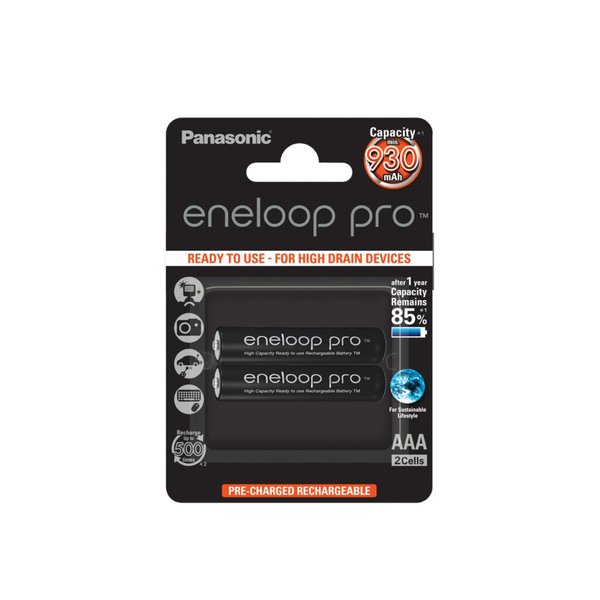 Image PANASONIC 930mAh - 1.2V 930mAh 1.2V (BK-4HCDE/2BE)