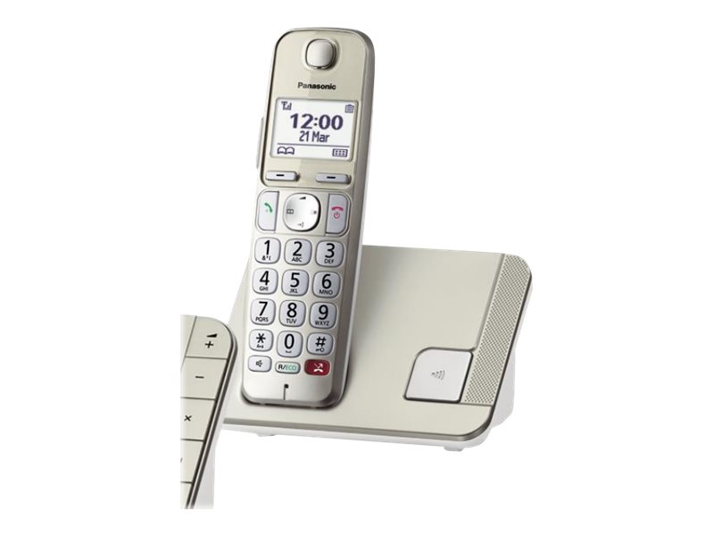 Image PANASONIC KX-TGE250GN DECT/GAP Schnurgebundenes Telefon, analog Anrufbeantworte