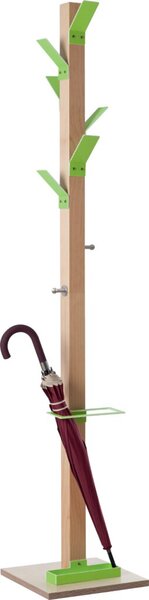Image PAPERFLOW Garderobenständer "easyCloth", Schirmhalter, grün