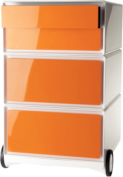 Image PAPERFLOW ROLLCONTAINER 4 SCHÜBE ORANGE (EBGHPH.05)