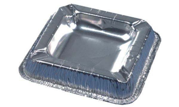 Image PAPSTAR Aluminium-Aschenbecher, qua dratisch, 10er (6414580)