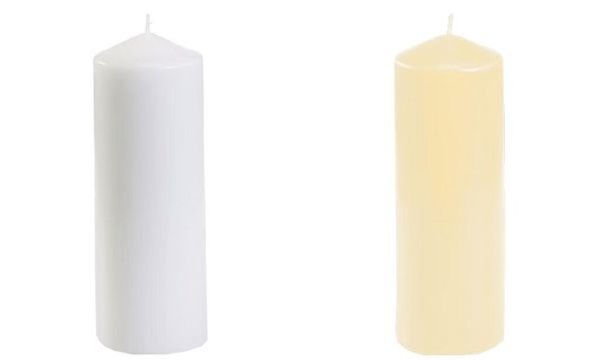 Image PAPSTAR Stumpenkerze, Durchmesser: 60 mm, creme (6413606)