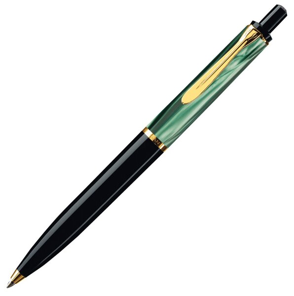Image PELIKAN Druckkugelschreiber Pelikan Classic K200 grün-marm