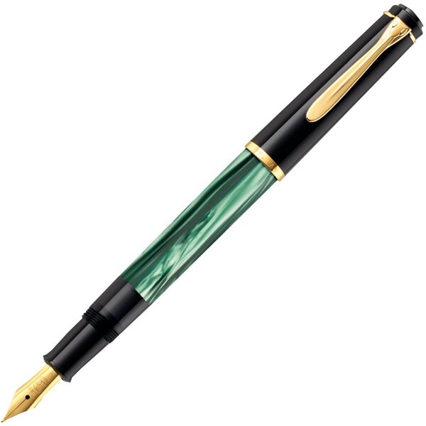 Image PELIKAN Füllhalter Classic M200 grün-marm. M