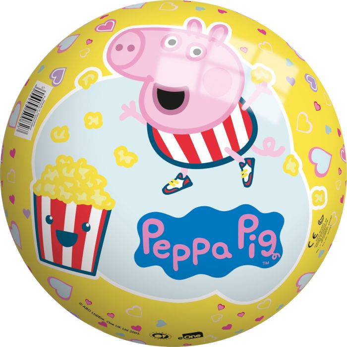 Image PEP Peppa Pig Vinyl-Spielball 9'', Nr: 50082