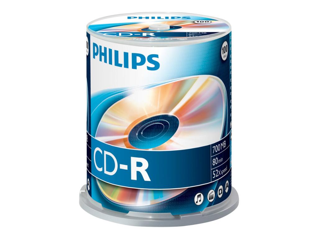 Image PHILIPS CDR 80MIN 700MB