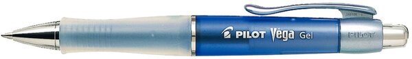 Image Gelschreiber VEGA blau Profil-Griff Druckmechanik schwarz schreibend