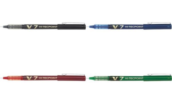 Image PILOT Tintenroller Hi-Tecpoint V7, schwarz (331132600)