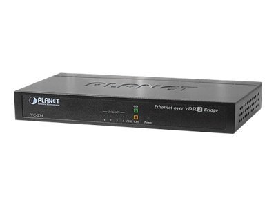 Image PLANET TECHNOLOGY Net Konverter Bridge PLANET VC-234 Ethernet over VDSL2 (4 Por