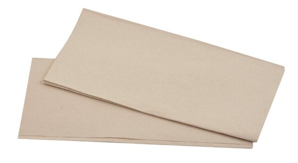 Image Papierhandtuch 25x23cm 1lag. natur Zickzackfalz, 250 Blatt