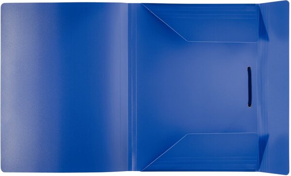 Image PP-Eckspanner-Sammelbox blau 320 x 230 x 16 mm (HxBxT)