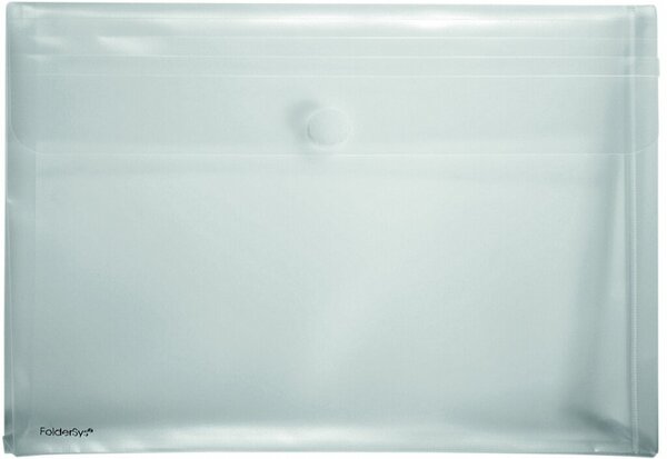 Image PP-Umschlag/Aktentasche A4quer m. transluzent Dehnfalte