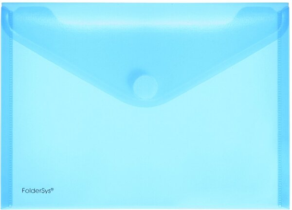 Image PP-Umschlag A5quer blau transparent