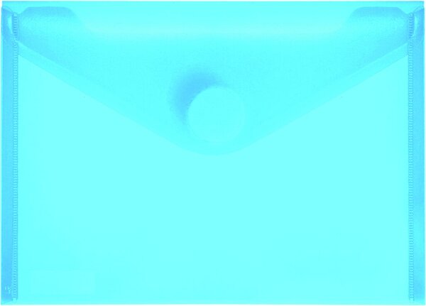 Image PP-Umschlag A6quer blau transparent