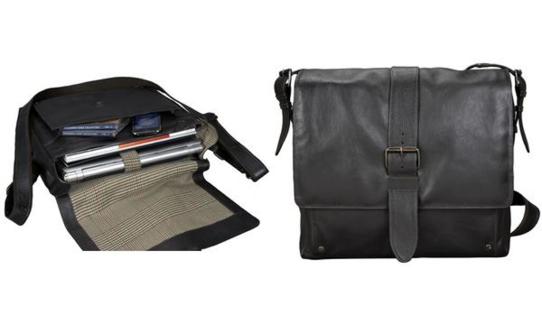 Image PRIDE&SOUL Umhängetasche NEO, aus Leder, dunkelbraun (5317136)