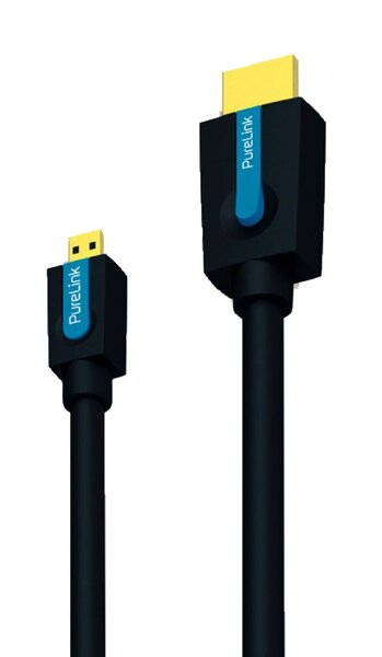 Image Hiegh Speed HDMI/Micro HDMI-Kabel, mit ethernet, 1,5m, 4K 3D FullHD