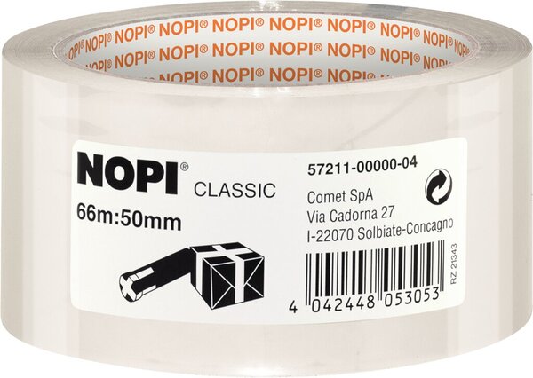 Image Packband Nopi-Pack, 66m x 50mm, transparent, PP