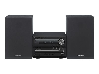 Image Panasonic SC-PM254EGK sw Micro-Anlage 20W,CD,DAB+/UKW,Bluetooth,USB