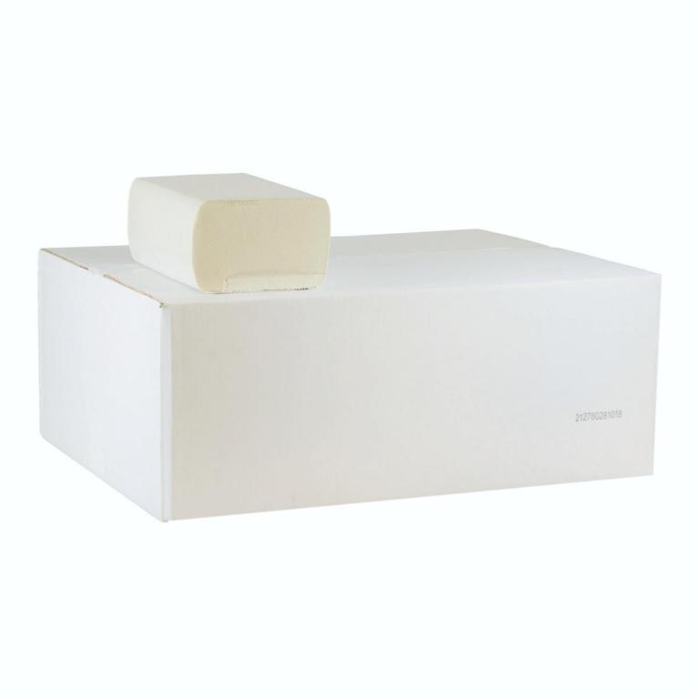 Image Papierhandtücher 2-lagig, 21,5 cm x 27,0 cm, Interfold, CEL-75 weiß | 3.060 Blatt/Karton 