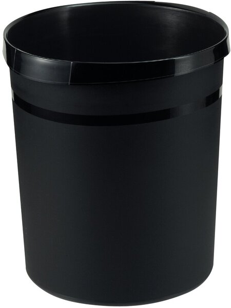 Image Papierkorb GRIP KARMA öko-schwarz 18 Liter