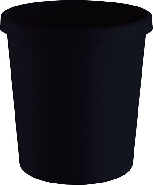 Image Papierkorb the green german, 18 l, schwarz